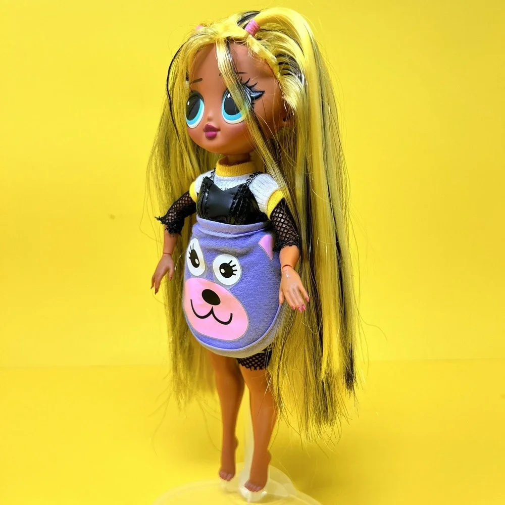 LOL Surprise OMG ALT GRRRL Doll MGA 2019 with Long Yellow Highlighted Hair 9in.